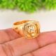 Brass Tiger Designer Ring for Men with 22k Gold Plating Gift for Him